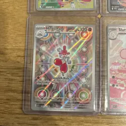 Pokemon Full Art IR Lot 9 Cards - Image 2