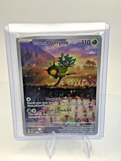 Pokemon NM Teal Mask Ogerpon 123 Sv: Scarlet & Violet Promo Cards (NOT Sealed) - Image 1