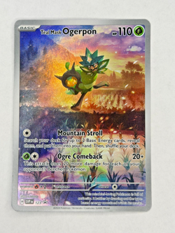 Pokemon NM Teal Mask Ogerpon 123 Sv: Scarlet & Violet Promo Cards (NOT Sealed) - Image 2