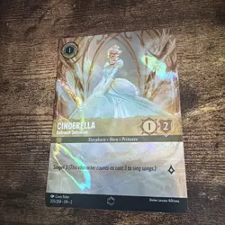 Lorcana Cinderella Ballroom Sensation Enchanted Card 205/204 RARE - Image 3