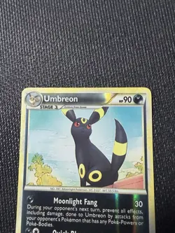 Umbreon 22/95 Call of Legends Reverse Holo Rare Pokemon Card 2011. NM- - Image 5