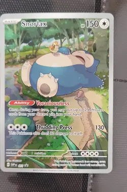Snorlax 051 Sv: Scarlet & Violet Promo Cards Holo - Image 1