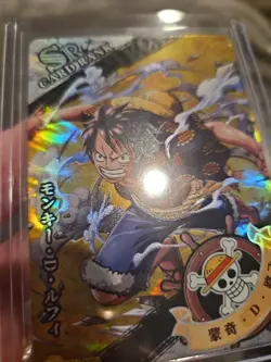 One Piece Holo Foil OPO1-SR01 Collector Trading Card Monkey D Luffy - Image 5