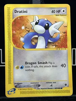 Dratini 107/165 Expedition Common Pokemon Card - Image 3