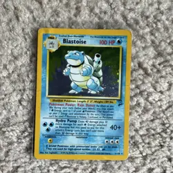 Vintage 1990s Pokemon 7 Card Lot with Holo Nidoking Blastoise Victreebel - Image 2