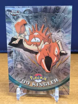 KINGLER - Topps Chrome Series 2 Pokemon Card MP #99 - Image 1