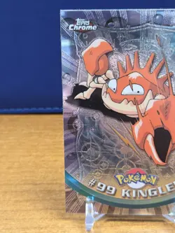 KINGLER - Topps Chrome Series 2 Pokemon Card MP #99 - Image 2