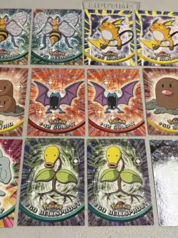 Pokemon Topps 1999 TV Animated Series 1 & 2 Lot of 19 Cards (Doubles) - Image 3