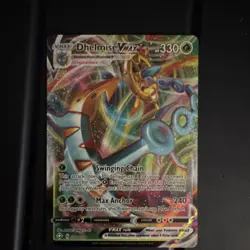 Pokemon Dhelmise VMAX 010/072 Shining Fates Ultra Rare Full Art Holo 330HP Card - Image 1