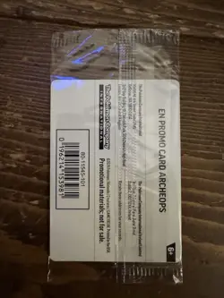 Sealed Pokemon Fossil Museum Archeops Promo Card - Field Museum Exclusive - Image 2