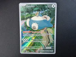 2023 Pokemon Snorlax 051 Holo Scarlet & Violet 151 Promo Card LP - Image 1