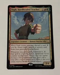 MTG Toph Hardheaded Teacher - Avatar: The Last Airbender LP - Image 1