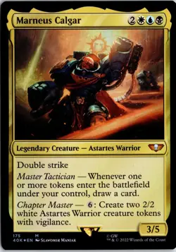 Marneus Calgar 175 Universes Beyond: Warhammer 40,000 Magic: The Gathering NM/M - Image 1