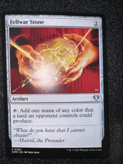 MTG Fellwar Stone ** Commander Masters ** English LP - Image 1