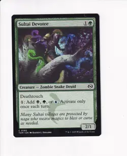 MAGIC THE GATHERING MTG TARKIR DRAGONSTORM SULTAI DEVOTEE (#2) - Image 1