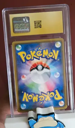 Pokemon TCG Eevee & Snorlax GX 066/095 SM9 Tag Bolt Holo Japanese CGC 10 - Image 2