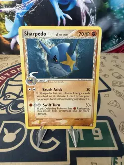 Pokemon EX Holon Phantoms Sharpedo #53/110 Delta Species 2016 Non-Holo - Image 1