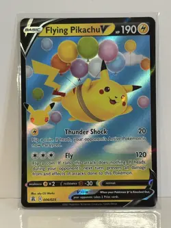 Flying Pikachu V 006/025 Holo V Rare Celebrations Pokemon Holo Near Mint - Image 1
