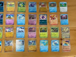 36 Pokemon 151 Bulk Card Lot Commons Uncommons Holo Rares Reverse Holos EX NM - Image 3