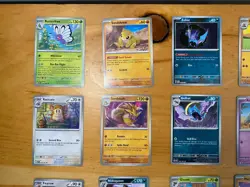 36 Pokemon 151 Bulk Card Lot Commons Uncommons Holo Rares Reverse Holos EX NM - Image 4