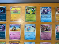 36 Pokemon 151 Bulk Card Lot Commons Uncommons Holo Rares Reverse Holos EX NM - Image 5