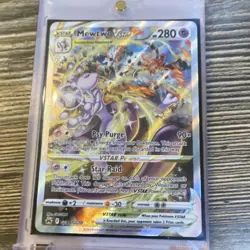 The Pokemon Company Mewtwo VSTAR GG44/GG70 Crown Zenith Full Art Holo 280HP - Image 2