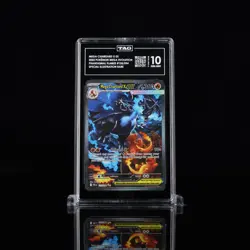 Pokemon Mega Charizard X ex 125/094 Phantasmal Flames SIR TAG 10 955 GEM MINT - Image 1