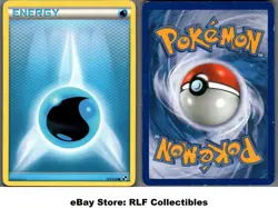 2011 Pokemon, Black & White Base, #107/114 Water Energy, Common (b) - Image 1