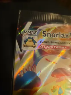 Pokemon Card Snorlax VMAX 142/202 JUMBO SEALED - Image 4