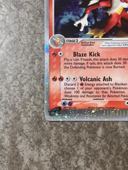 Blaziken Ex 89/95 Team Magma Vs Team Aqua Holo Vintage Pokemon 💫 Near Mint 💫 - Image 5