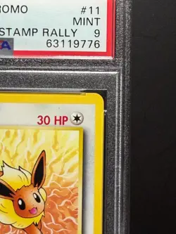 PSA9 Eevee JR Stamp Rally English Promo Pokemon Card MINT 9 - Image 2