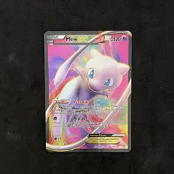Pokemon TCG Mew EX Dragons Exalted 120/124 Ultra Rare Full Art Holo Basic HP120 - Image 1