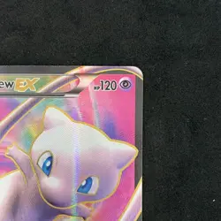 Pokemon TCG Mew EX Dragons Exalted 120/124 Ultra Rare Full Art Holo Basic HP120 - Image 3