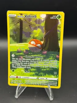 Hisuian Voltorb GG01/GG70 Holo Crown Zenith Galarian Gallery Pokemon Holo LP - Image 1