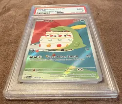 2024 POKEMON SCR EN GULPIN ILLUSTRATION RARE - MINT PSA 9 #154 - Image 4