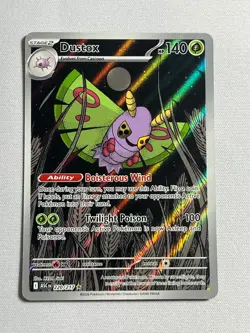 Pokemon Ascended Heroes DUSTOX 220/217 Illustration Rare - Image 1