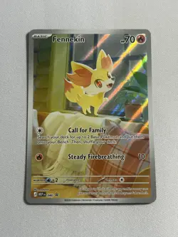 Pokemon FENNEKIN 080 Chaos Rising ETB Black Star - Image 1