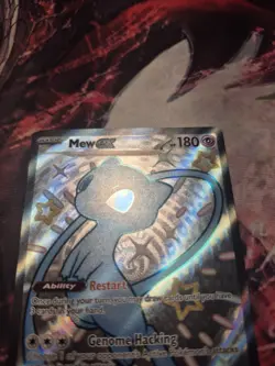 Pokemon TCG: Mew ex 216/091 - SV Paldean Fates Shiny Ultra Rare Full Art NM - Image 2