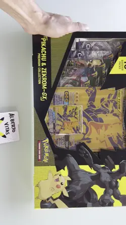 Pokemon TCG Pikachu & Zekrom GX Premium Collection Box New Factory Sealed - Image 2
