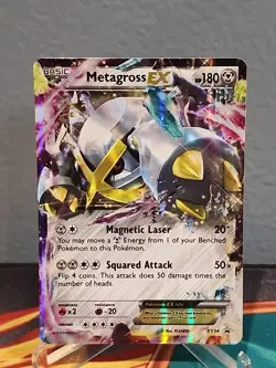 Metagross EX XY34 Black Star Promo Pokemon Card See Description - Image 1