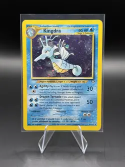 Kingdra 8/111 Neo Genesis Holo Rare Pokemon TCG Vintage 2000 - Image 1