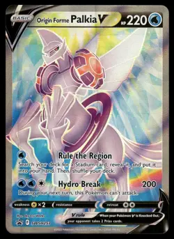 Origin Forme Palkia V SWSH253 Holo Promo Sword & Shield Promo Pokemon Near Mint - Image 1