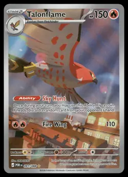 Talonflame 091/088 Holo Illustration Rare Perfect Order Pokemon Near Mint - Image 1