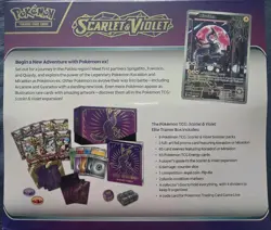 Pokemon TCG Scarlet and Violet Base Elite Trainer Box ETB Miraidon ✅ BRAND NEW - Image 2