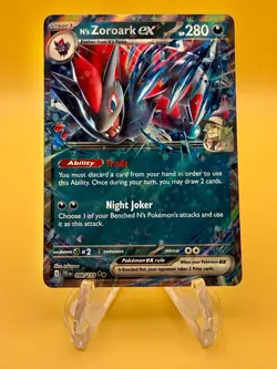 Pokemon TCG: Journey Together - N's Zoroark EX - 098/159 - Image 2