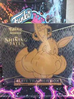 Pokemon Shining Fates Elite Trainer Box Eevee Pokemon TCG - Image 1