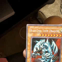 Yu-Gi-Oh! Blue-Eyes Toon Dragon Magic Ruler Secret Rare Unlimited Holo 3000/2500 - Image 2