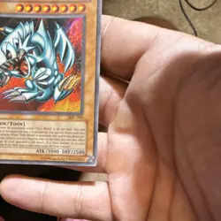 Yu-Gi-Oh! Blue-Eyes Toon Dragon Magic Ruler Secret Rare Unlimited Holo 3000/2500 - Image 5