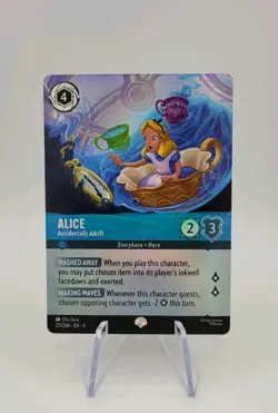 Disney Lorcana TCG: Alice - Accidentally Adrift - 217/204 - Epic - Fabled - NM - Image 1