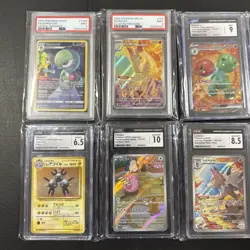 10 Card Pokemon Graded Card Lot PSA And CGC Gardevoir Lycanroc Magneton Keldeo - Image 2